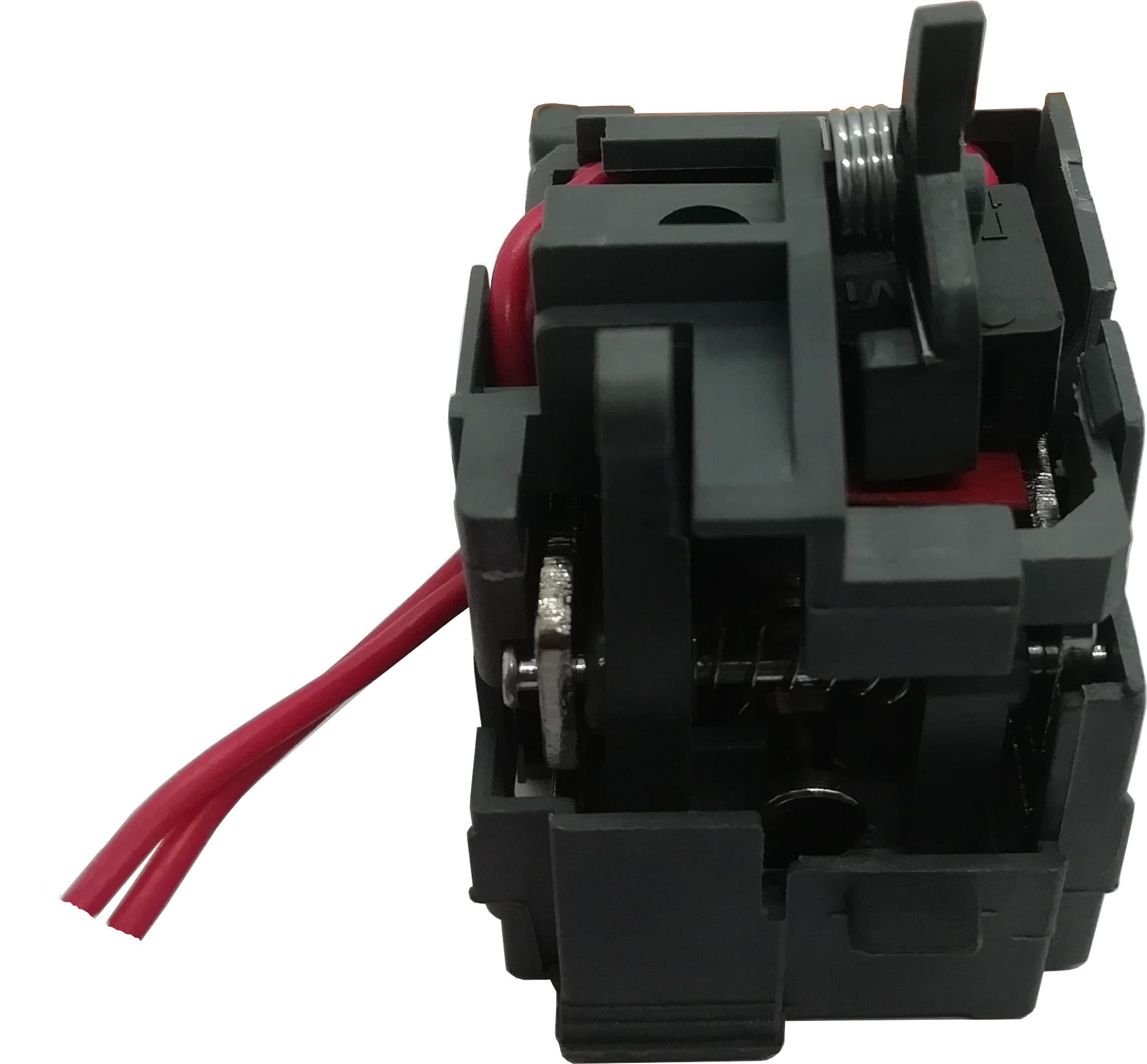 04-15-030_1.jpg BOBINA DE DISPARO PARA BREAKER SERIE NEXT NXM-250, MARCO 250A, MONTAJE IZQUIERDO, AC230V. MODELO: SHT-M3 A1 R - Image 1