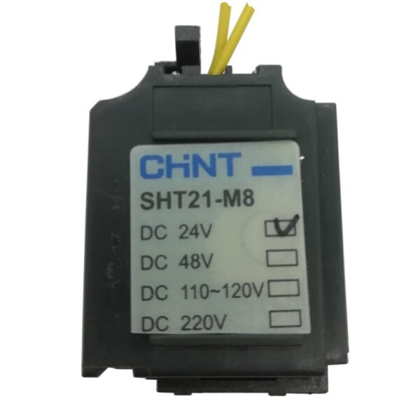 BOBINA DE DISPARO 24VDC SHT21-M8 PARA BREAKER NM8N-125 CHINT