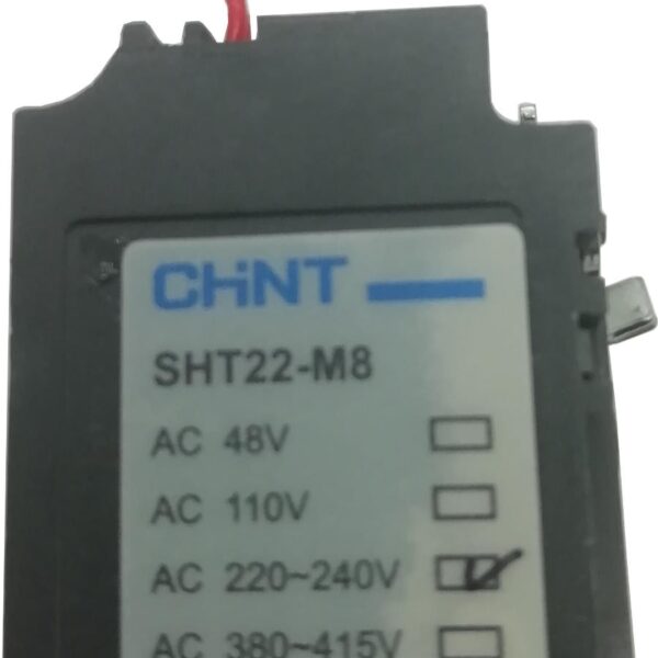 BOBINA DE DISPARO 220-240VAC SHT22-M8 PARA BREAKER NM8N-250-400-630 CHINT