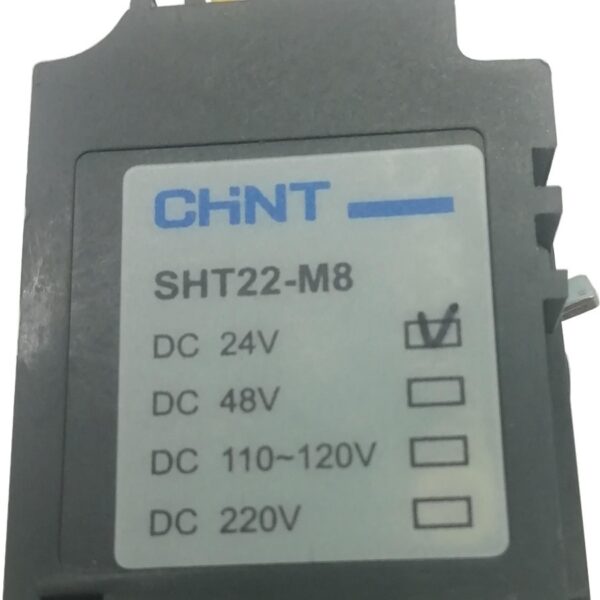 BOBINA DE DISPARO 24VDC SHT22-M8 PARA BREAKER NM8N-250-400-630 CHINT