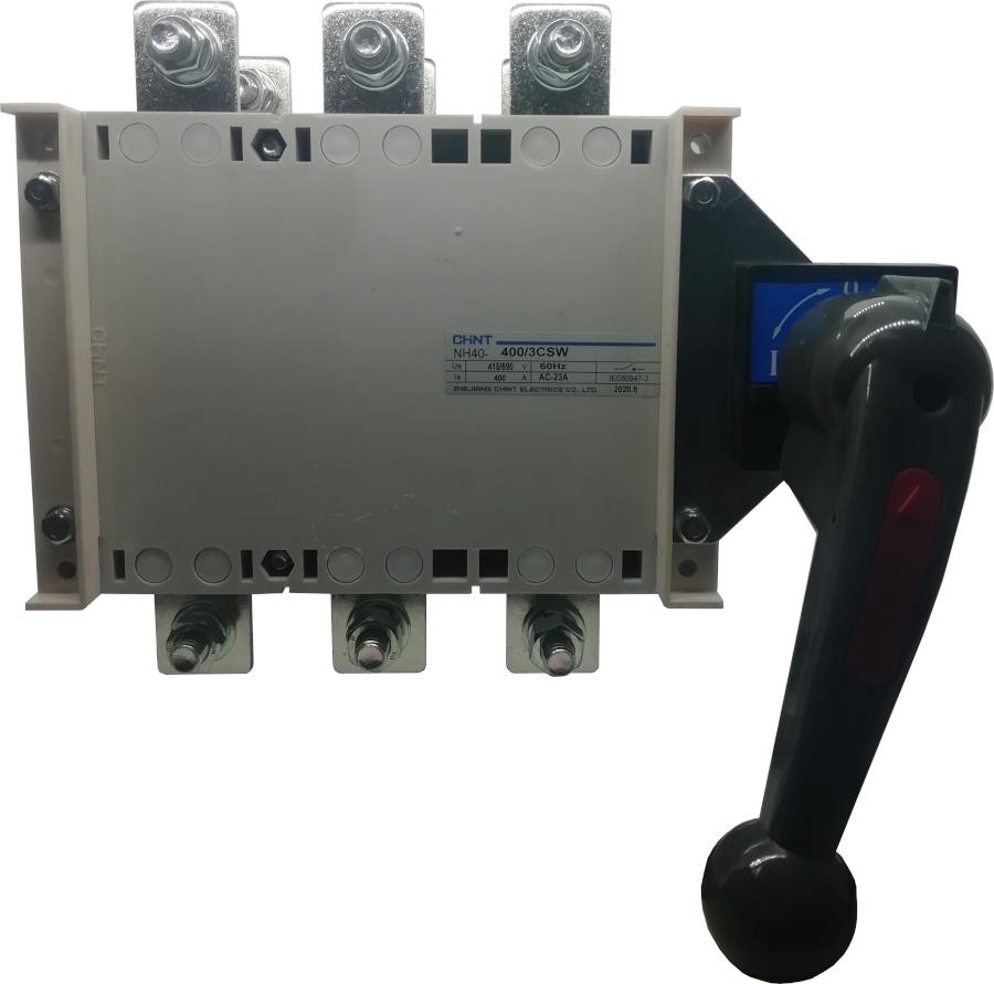 04-16-017_1.jpg TRANSFERENCIA MANUAL 3 POLOS 400 AMPERIOS 690V SERIE NH40S CHINT - Image 1