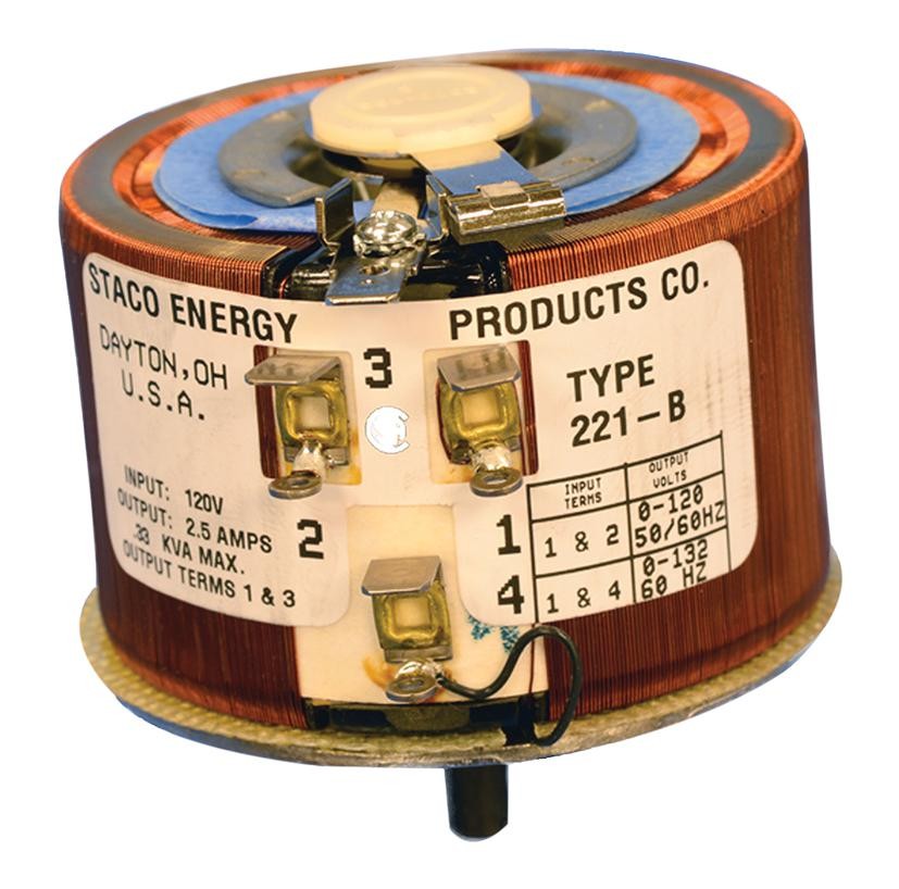 04-20-014_1.jpg TRANSFORMADOR VARIABLE 0 A 120 VAC SALIDA - Image 1