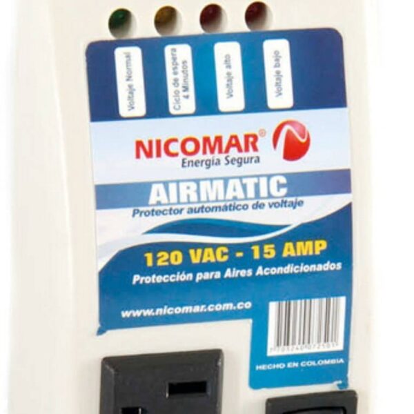 PROTECTOR DE VOLTAJE 120V/15A /AIRES ACONDICIONADOS