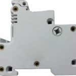 PORTAFUSIBLE 14 DIA X 51MM LARGO HASTA 63A RIEL DIN 2POLOS