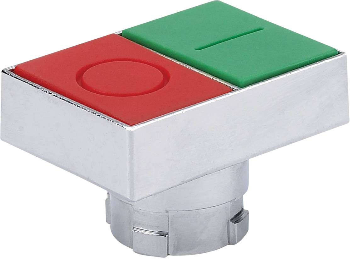 04-25-016_1-1.jpg REPUESTO BOTON PULSADOR DOBLE ROJO+VERDE METALICO - Imagen 1