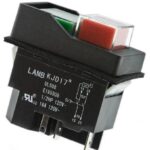 PULSADOR ESTACION START-STOP 46 X 22 MM NEGRO 230VAC 10(8)A