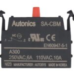 BLOQUE CONTACTO NO 110 VAC 10A  220 VAC 5A