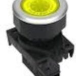 LUZ PILOTO PLANA 100-240VAC 30MM AMARILLA, MARCA AUTONICS
