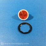 LUZ PILOTO REDONDA NARANJA 125 VAC 2W