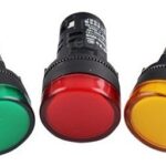 LUZ PILOTO TIPO LED 110-220VAC 22MM BICOLOR ROJO-AMARILLO