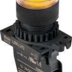 LUZ PILOTO AMARILLO 22MM 100-240VAC, MARCA AUTONICS