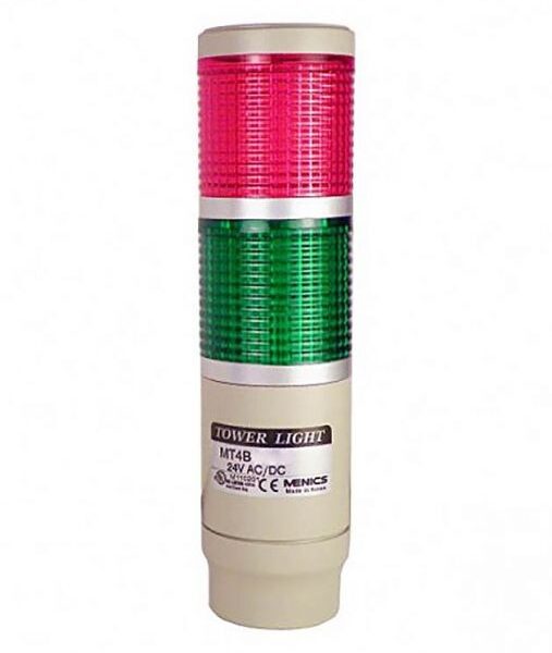 LUZ TORRE DIAM.45MM 110VAC CON CABLE 2 LUZ RJ-VR
