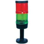 LUZ TORRE DIAM.50MM 110 VAC 2 LUZ RJ-VR BASE 22 MM