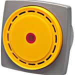 BUZZER EMPOTRABLE 66MM SONIDO FIJO - INTERMITENTE 85DB 12/24VDC