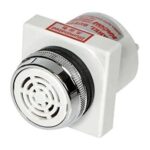 BUZZER EMPOTRABLE 30MM SONIDO INTERMITENTE 80DB 120VAC/VDC