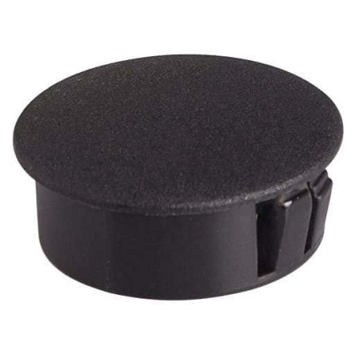 04-29-089_1.jpg TAPÓN PLASTICO COLOR NEGRO PARA CUBRIR HUECO DE 22MM - Image 1