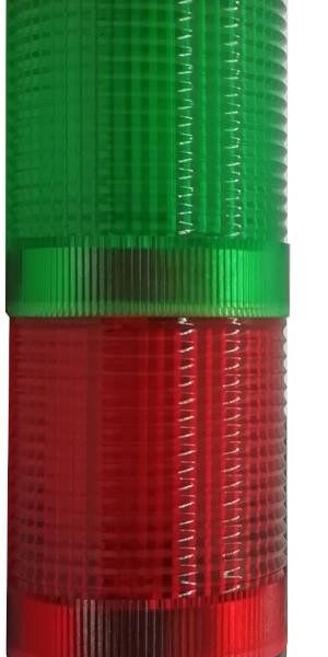 LUZ TORRE DIAM.36MM 24 VDC/AC  3 LUZ RJ-VR-AM BASE 22 MM