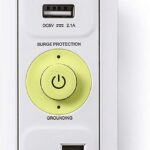 ADAPTADOR TOMA DOBLE NEMA 5-15R + 2 SALIDAS USB 5VDC 2.1A 0-1301 FAMATEL