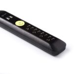 REGLETA NEGRA 4 TOMAS NEMA 5-15R + 2 PUERTOS USB 2.1A + 1.2M CABLE