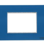 PLACA AZUL 3 GANG NEW3-V CHINT