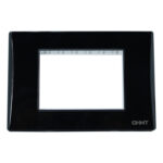 PLACA NEGRA 3 GANG NEW3-V CHINT