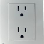 TOMACORRIENTE DOBLE POLARIZADO 15A 125V BLANCO NEW3-V CHINT