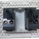 INTERRUPTOR DOBLE 3 VIAS 16A 125V BLANCO NEW3-V CHINT