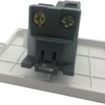 MODULO INTERRUPTOR 3 VIAS 3 GANG 16A 125V BLANCO NEW3-V CHINT
