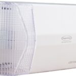 LAMPARA LED DE EMERGENCIA 2 FAROS LATERALES 32 LEDS 150 LUMENES 120-240V IP23 HASTA 35M2 DE ALCANCE 3 HORAS DE AUTONOMIA 30847 SEGURIMAX