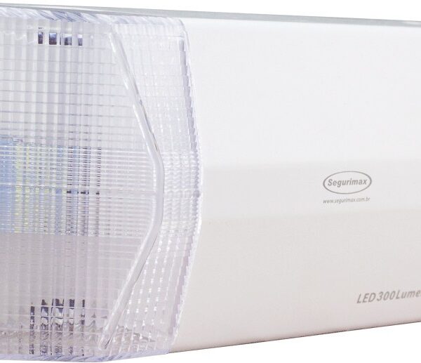 LAMPARA LED DE EMERGENCIA 2 FAROS LATERALES 32 LEDS 150 LUMENES 120-240V IP23 HASTA 35M2 DE ALCANCE 3 HORAS DE AUTONOMIA 30847 SEGURIMAX