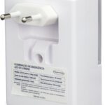 LAMPARA LED DE EMERGENCIA ENCHUFABLE 12 LEDS 50 LUMENES 120-240V IP20 HASTA 50M2 DE ALCANCE 3 HORAS DE AUTONOMIA 24699 SEGURIMAX