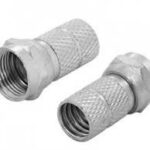 MODULO CABLE TV CONECTOR F HEMBRA COAXIAL NEGRO NEW3-V CHINT