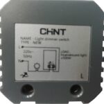 MODULO DE DIMMER PARA ILUMINACION 500W PARA BOMBILLOS INCANDESCENTES COLOR NEGRO NEW3-V CHINT