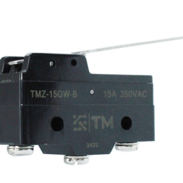 MICROSWITCH INDUSTRIAL DE CONEXION POR TORNILLO, PALANCA LARGA 15A 125/250VAC, IP44, TM