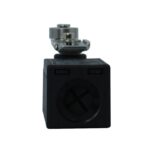 INTERRUPTOR FINAL DE CARRERA NEGRO RIEL METALICO AJUSTABLE Y ROLDANA, IP65, 1NO/1NC, 10A 250VAC AC15, TM