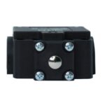 INTERRUPTOR FINAL DE CARRERA NEGRO COMPACTO, BOTON/PIVOTE METALICO, IP65, 1NO/1NC, 10A 250VAC AC15, TM