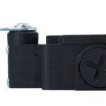 INTERRUPTOR FINAL DE CARRERA NEGRO COMPACTO, CON ROLDANA METALICA, IP65, 1NO/1NC, 10A 250VAC AC15, TM
