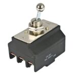 INTERRUPTOR CODILLO METAL.ON-OFF 3P 20A 250VAC 6 TORN.