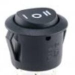 INTERRUPTOR EMPOT.1PX10A 125VAC ON-OFF-ON NG REDONDO 20MM