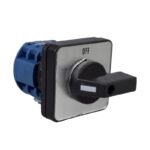 INTERRUPTOR ROTATIVO 20 AMPERIOS 3 POLOS ON-OFF (0-1) GIRO DE 60 GRADOS 48X48MM