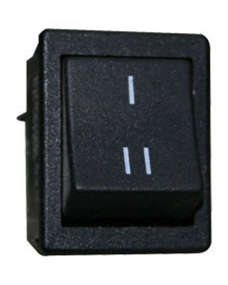 04-34-106_1.jpg INTERRUPTOR PARA PANEL 2 POLOS CUERPO NEGRO ON-ON 16A 250VAC 6 TERMINALES - Image 1