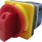 INTERRUPTOR ROTATIVO CAND.ON-OFF 20A 3P 440V AM-AZ-RJ 48X48