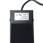 INTERRUPTOR DE PEDAL COMPACTO, NEGRO, 1PDT, 10A 250VAC IP54 MARCA TM