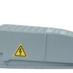 INTERRUPTOR DE PEDAL ALUMINIO, 1PDT, 10A 250VAC, IP54 MARCA TM