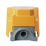 INTERRUPTOR DE PEDAL USO PESADO, CON PROTECTOR DE SEGURIDAD TIPO CAJA, 1PDT, 15A 250VAC, IP65 MARCA TM