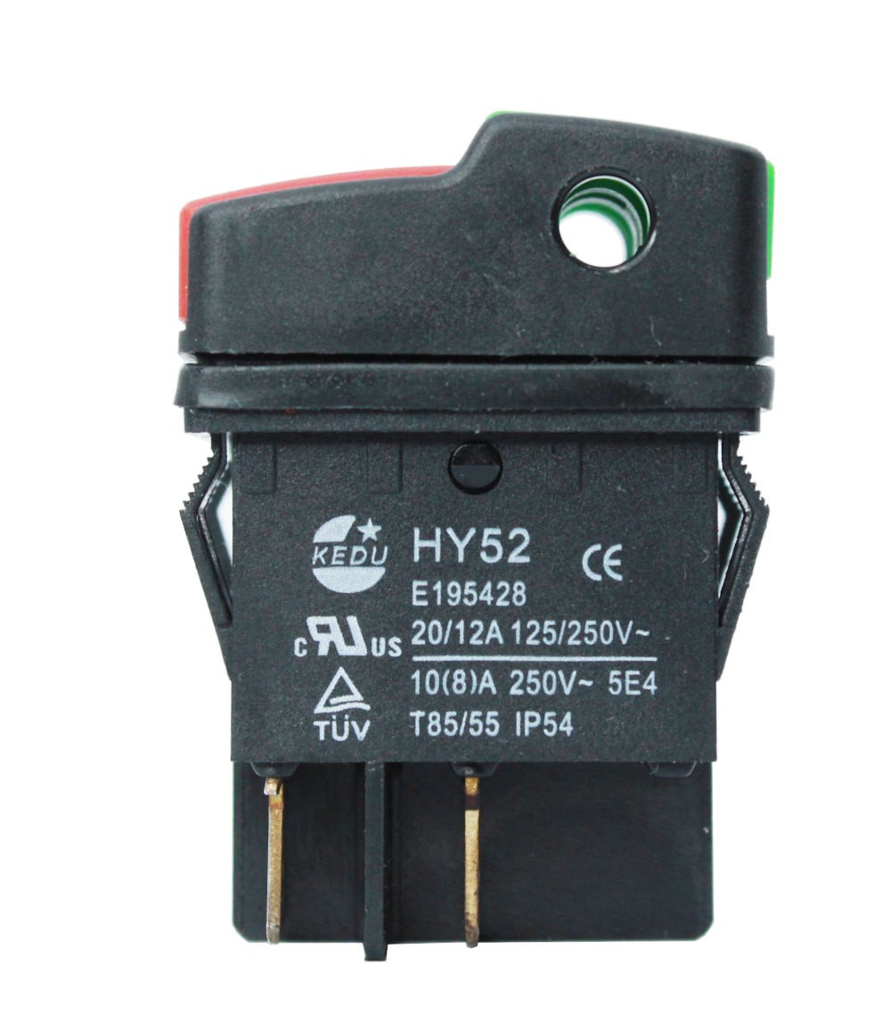 04-34-126_1.jpg INTERRUPTOR ON OFF CON PROTECTOR TRANSPARENTE 2 POLOS 12A 250VAC 30X22 - Image 1