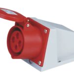 TOMA INDUSTRIAL 3P+E 16A 415VAC IMPERMEABLE SOBREPONER