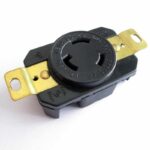 TOMACORRIENTE DE SEGURIDAD, MEDIA VUELTA, NEMA L6-20R EMPOTRABLE 20A 250V 2P+T, UL