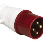 ENCHUFE INDUSTRIAL 3P+E 16A 415VAC IMPERMEABLE