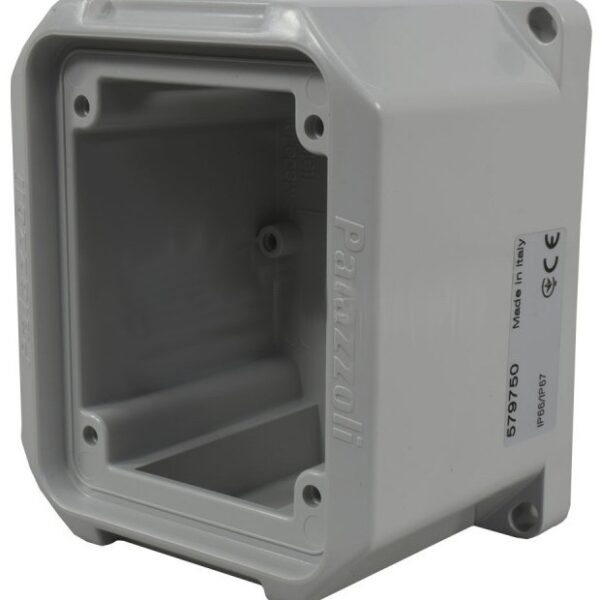 CAJA PLASTICA 32 A TOMA DE INCRUSTAR 65 X 83 X 84 X 100 MM